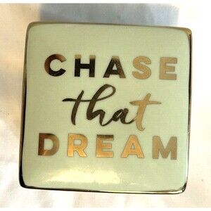 Trinket Box "Chase That Dream" Rosanna Charm School Porcelain Perfect Gift